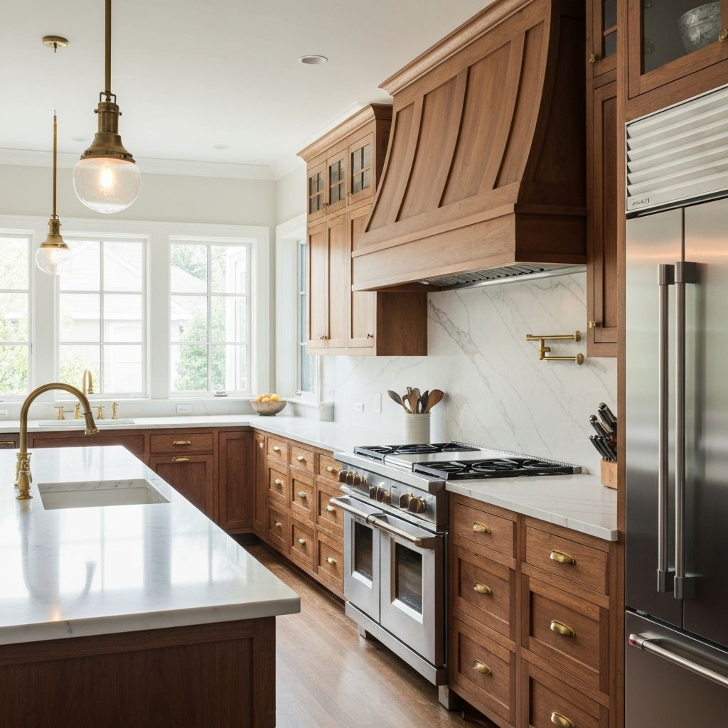 Luxury kitchen remodel by JLR Home Renovations